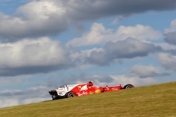 Kimi Raikkonen con Ferrari.