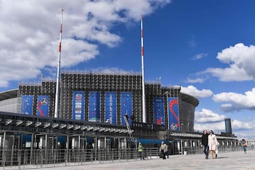 Egipto-Uruguay para estrenar el bizarro Ekaterimburgo Arena