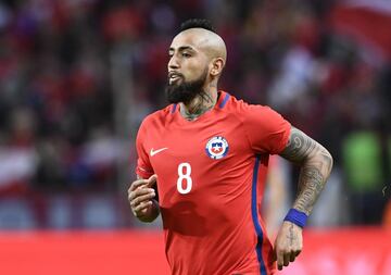 Alexis y Vidal lideran lista de cracks que no estarán en Rusia