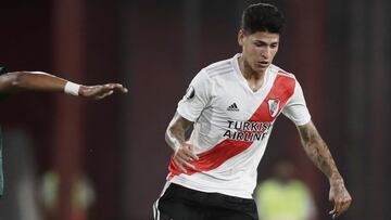 Jorge Carrascal, duda en River para la Copa Diego Maradona