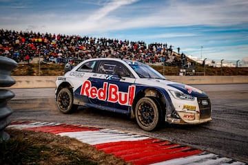 01 World RX driver Johan KRISTOFFERSSON (SWE) of KYB EKS JC performs at Montalegre, Portugal on 17 October, 2021 // SI202110170667 // Usage for editorial use only // 
