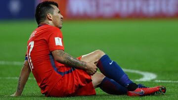 Gary Medel podría alinear ante Australia.
