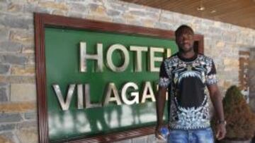 Caicedo, presentado como nuevo jugador del Espanyol.