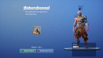 Desbloqueamos el skin El Prisionero en su estilo Fase 4