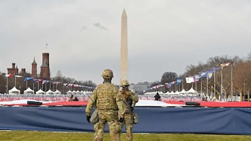 With Washington DC on virtual lockdown ahead of President-elect Joe Biden’s inauguration, the FBI has been vetting all 25,000 national guard members.