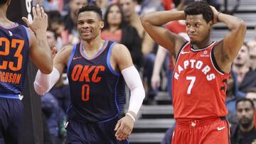 Un Westbrook inhumano acaba con la racha de los Raptors