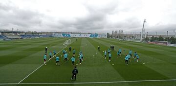 El grupo en Valdebebas. 