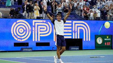 Alcaraz y los elogios del vestuario