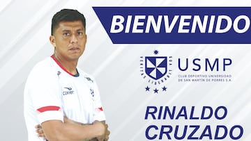 Rinaldo Cruzado ficha por USMP