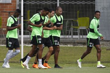 Atlético Nacional entrena pensando en la fecha diez de la Liga Águila II - 2018 en la que recibirá en el estadio Atanasio Girardot al Envigado