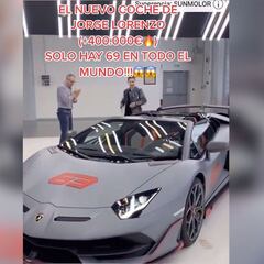 Casi medio millón de euros y sólo 69 ejemplares en el mundo: el nuevo coche de Jorge Lorenzo