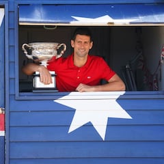 Novak Djokovic parará: "El desgarro es de 2,5 centímetros"