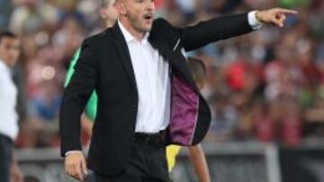 El técnico del Córdoba, Chapi Ferrer.