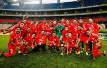 Así celebró la Roja el título de la China Cup