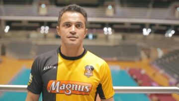 Falcao, la estrella del fútbol sala.