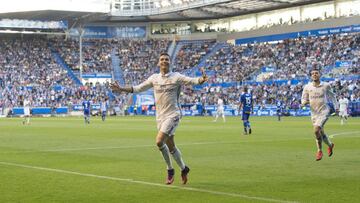 Cristiano, en Mendizorroza.