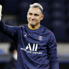 Keylor Navas fue ovacionado en su regreso al Santiago Bernabéu