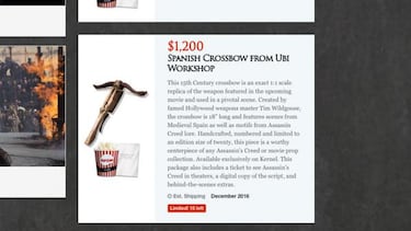 La película de Assassins Creed, con edición especial