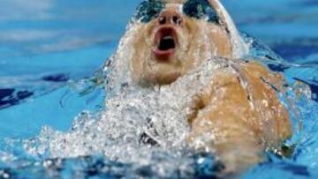 Da Rocha, decimoctava en las series de 50 metros espalda