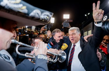 Joan Laporta, reeligido presidente del FC Barcelona hasta el 2031.