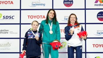 Nahia Zudaire suma un nuevo bronce en los 100 braza