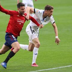 Resumen del Osasuna vs. Getafe de la Liga Santander
