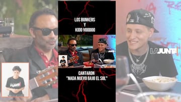 El aplaudido cover de Kidd Voodoo junto a Los Bunkers: ¡sorprendió a todos los fans!