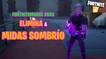 ¿Cómo eliminar a Midas Sombrío y dónde encontrarlo en Fortnite? Desafíos Fortnimares 2020