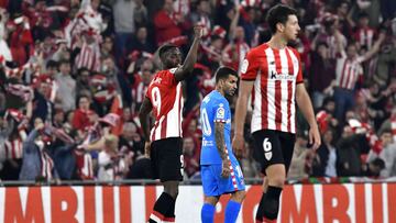 Iñaki Williams ante el Atlético.