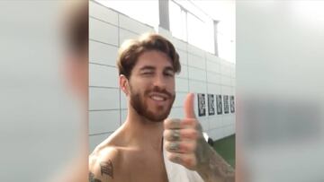 La felicitación de Ramos a Casillas por su cumpleaños