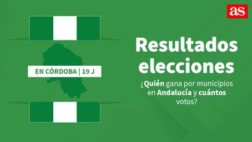 Resultado elecciones en Córdoba el 19-J | ¿Quién gana por municipios en Andalucía y cuántos votos?