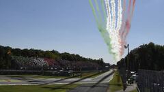 Imagen del GP de Italia de 2015 de F1 en Monza.