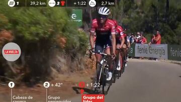 Heroico Contador: el ataque que puso en jaque la carrera