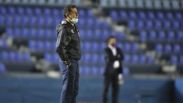 David Patiño durante un partido con Dorados en la Liga de Expansión