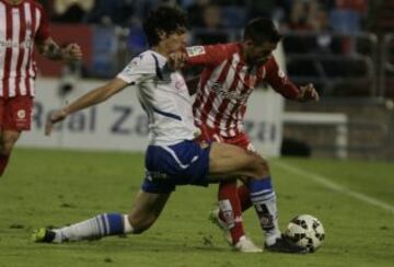 Zaragoza-Girona en imágenes