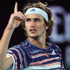 Zverev avisa a Federer, Nadal y Djokovic: "Tras el parón viene el cambio de guardia"