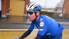 El ciclista brit&aacute;nico Mark Cavendish, tras la disputa del GP Escalda.