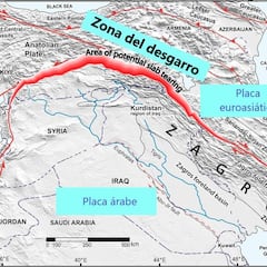 Descubren una grieta titánica bajo el suelo entre Arabia y Asia: un desgarro del pasado que sigue creciendo