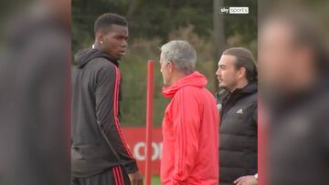 Mourinho-Pogba: high tension in United's morning training