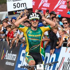 Hatherly acaba con el reinado MTB de Pidcock en Andorra