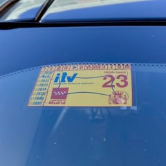 Los coches que están exentos de llevar la pegatina de la ITV