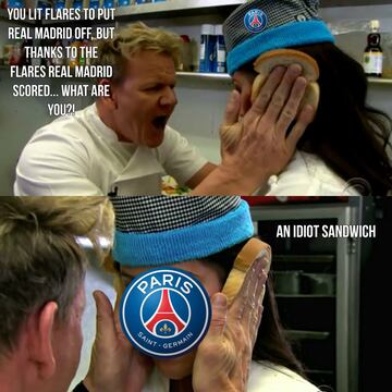 The best memes of PSG-Real Madrid