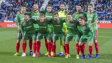 Jugadores del Alavés.