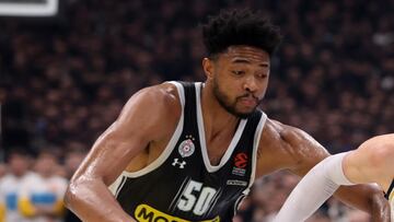 Bruno Caboclo jugando para el Partizán.