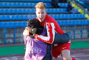 El mximo goleador histrico de la Youth League: El estilo de Simeone se refleja tambin en la cantera