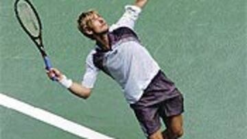 <B>EN PLENA FORMA.</B> Ferrero, finalista el sábado en Sydney, inició con buen pie su andadura en Melbourne.