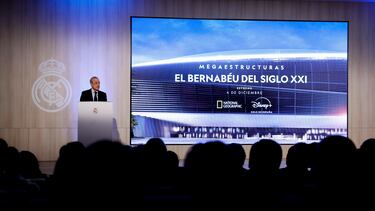 En 2024, Florentino Pérez vio culminado uno de sus mayores proyectos: el nuevo Santiago Bernabéu, un estadio vanguardista que simboliza su visión de futuro. Deportivamente, el equipo se mantuvo competitivo en todas las competiciones, liderado por jóvenes figuras como Bellingham, Vinícius y Rodrygo. Bajo su mando, el club combinó tradición e innovación, con finanzas saneadas y un modelo de éxito. Florentino reafirmó su lugar como el presidente más influyente en la historia del Real Madrid