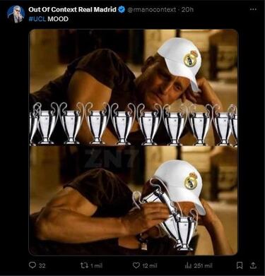 Las redes sociales no perdonaron la eliminación del Real Madrid en Champions League a manos del Arsenal. Fue victoria para los de Arteta 3-0 en la ida y 1-2 en la vuelta.