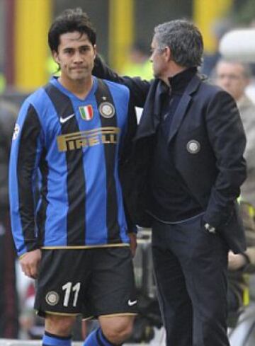 Jiménez: 2 scudettos. Luis Antonio Jiménez logró dos títulos con el Inter de Milan en la Serie A. (2007-08 y 2008-09)