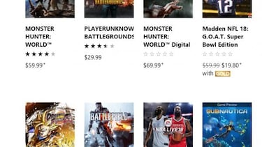 Monster Hunter World destrona a PUBG en ventas en Xbox One